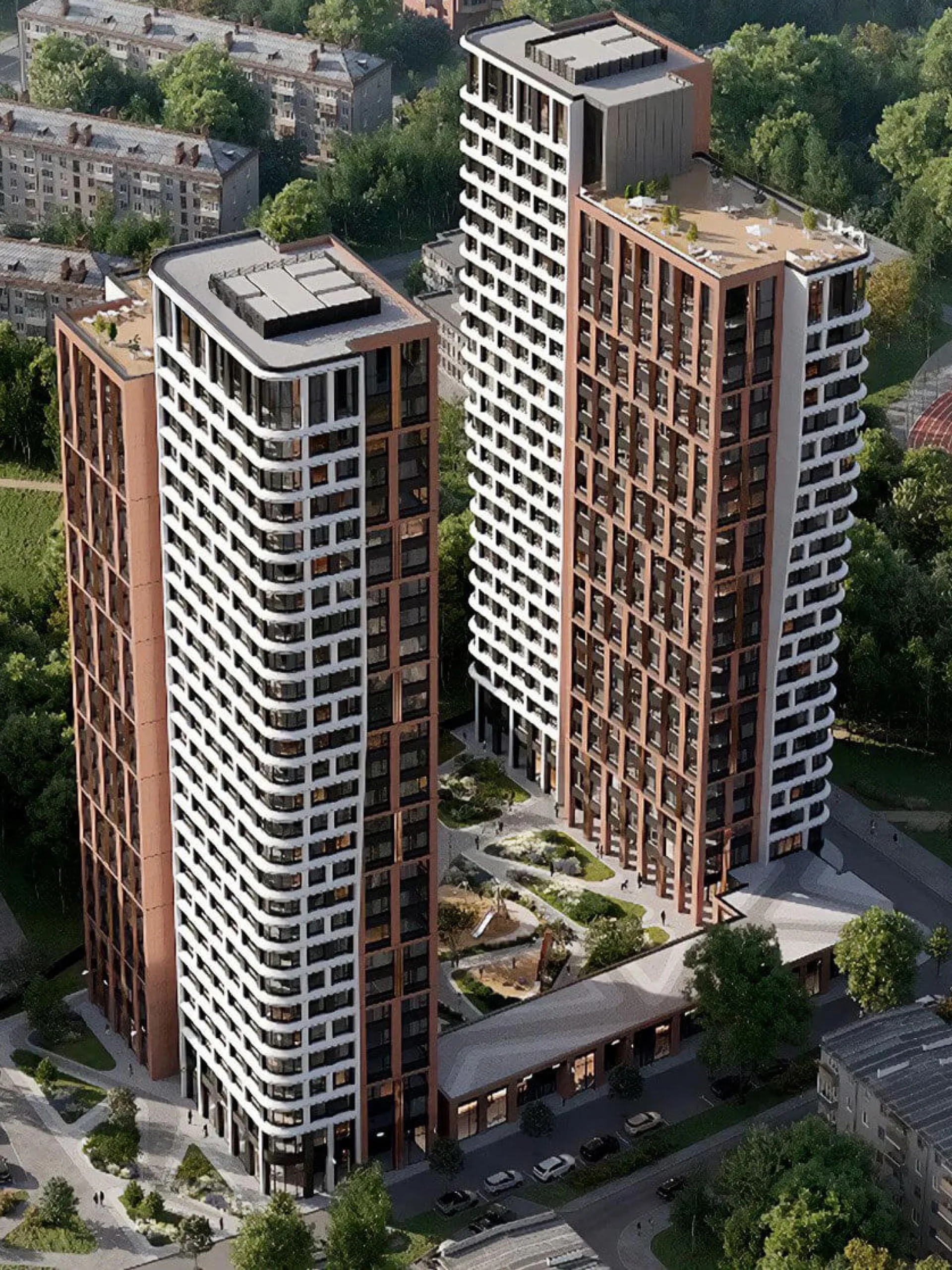 Архитектура ЖК «ЮТУ»
